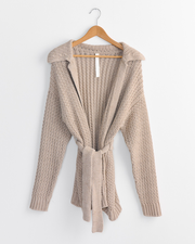 Rack Cardigan in Sisal