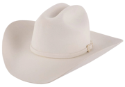 Stetson 3X Oakridge Felt Cowboy Hat - White