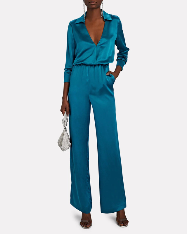 Prianka Silk Jumpsuit