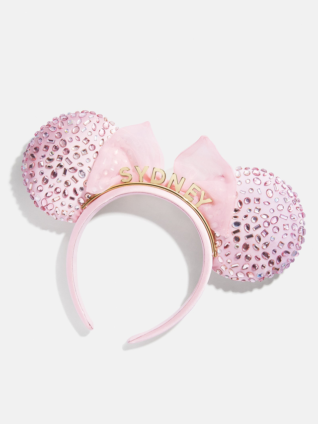 Disney Minnie Mouse Custom Pink Ears Headband - Custom Pink Minnie Mouse Ears