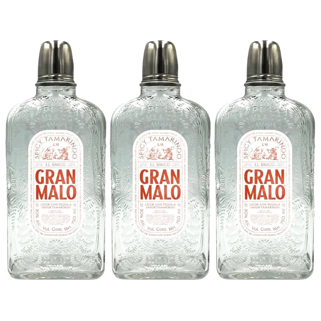 Gran Malo Spicy Tamarindo Flavored Tequila 3pk