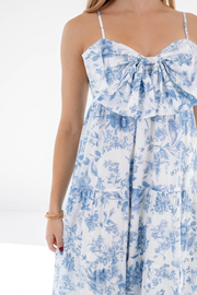 The Chloe Bow Midi Dress