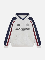 Aelfric Eden Color Blocking Stripe Hoodie