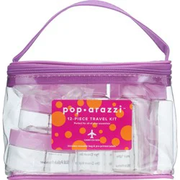 Pop-Arazzi Poparazzi Pop-Arazzi Travel Kit, Clear, 12 Ct
