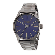 "As Is" Nixon 38mm Sentry Quartz Stainless Steel Bracelet Watch on sale at shophq.com - 921-039
