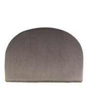 Rund Sänggavel Grå