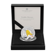 Freddie Mercury 2025 UK 1oz Silver Proof Colour Coin
