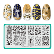 Fuzzy & Ferocious: Cat People/Feline Lover (m144) - Nail Stamping Plate