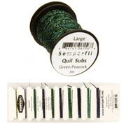 Semperfli Peacock Quill Subs