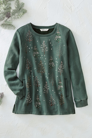 Forest of Firs Tunic Sweatshirt
