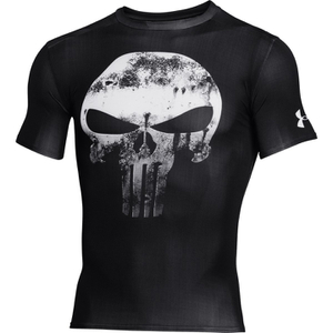 Under Armour Men's Alter Ego Punisher Short Sleeve Compression T-Shirt - Black