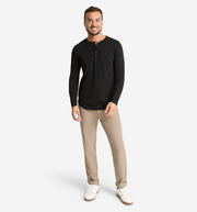 LS Slub Scallop Henley