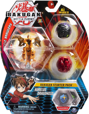Bakugan Battle Brawlers Aurelus Dragonoid Starter Pack