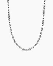 Box Chain Necklace in Sterling Silver, 5.2mm