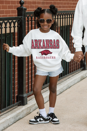 ARKANSAS RAZORBACKS FREESTYLE YOUTH PREMIUM FLEECE SWEATSHIRT