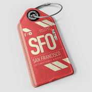 SFO - Luggage Tag