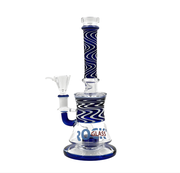 Wavy Rock Glass Showerhead