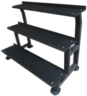 French Fitness 3 Tier Kettlebell Rack (New)