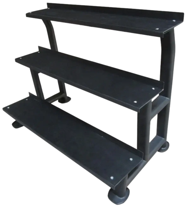 French Fitness 3 Tier Kettlebell Rack (New)