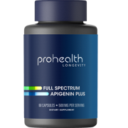 Full Spectrum Apigenin Plus - 500 mg per serving, 60 capsules