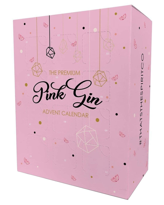 The Premium Pink Gin Advent Calendar, 12 x 5 cl
