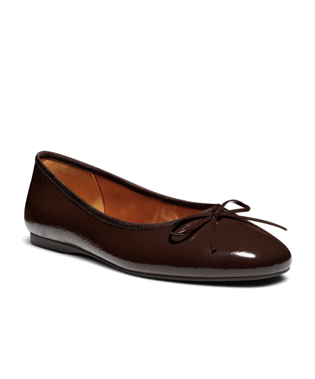 The Songbird - Mahogany Patent Leather