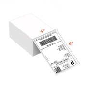 MUNBYN 4"x6" Fan-fold Direct Thermal Shipping Labels