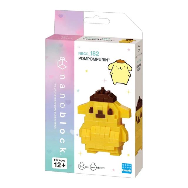 Clearance - Nanoblocks: Sanrio Series - Pompompurin