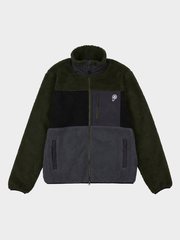 P Bear Fleece Jacket in Castlerock