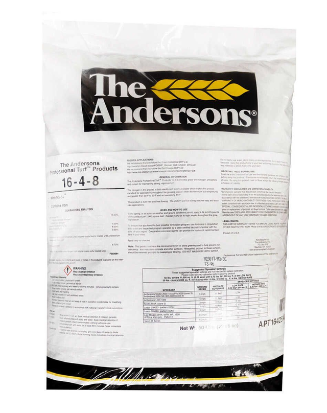 The Anderson's Turf Fertilizer 16-4-8