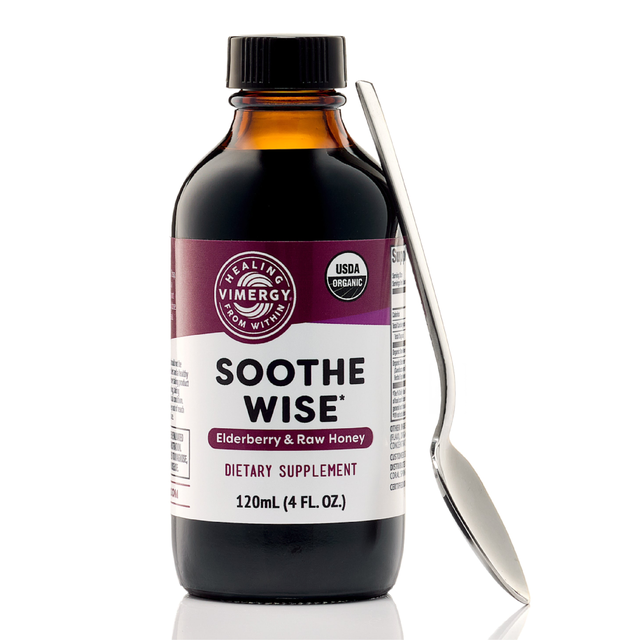 Soothe Wise* Elderberry & Raw Honey Syrup