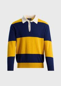 Lightweight Cashmere Rugby Sweater