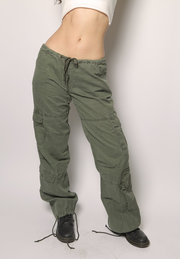 low waisted military pants