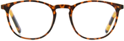 Women's Round Reading Glasses in Tortoise by Foster Grant | Jaylin | +1.00