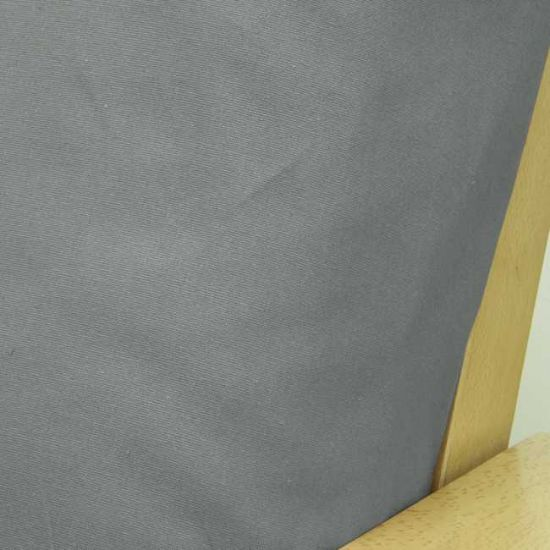 Solid Smoke Zippered Cushion Cover 412