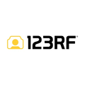 123RF logo