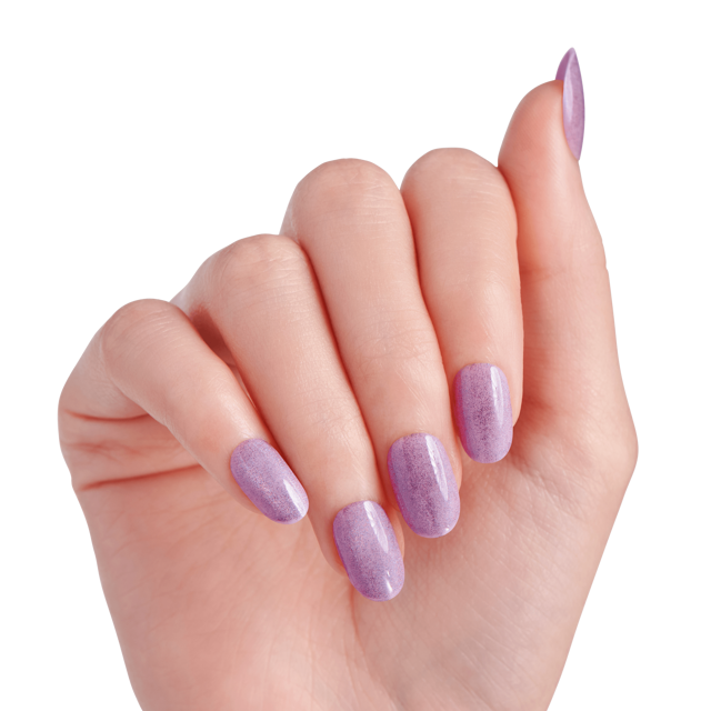 KISS Gel Fantasy Magnetic Press On Glue Nails - Velvet Spark