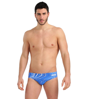 Arena Men's Marbled Brief Swimsuit