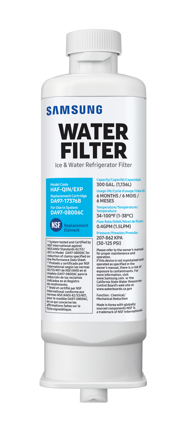 HAF-QIN Refrigerator Water Filter, 6 months/1200L
