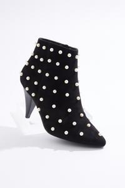  Cato Fashions | Cato Wide Width Pearl Cone Heel Booties
