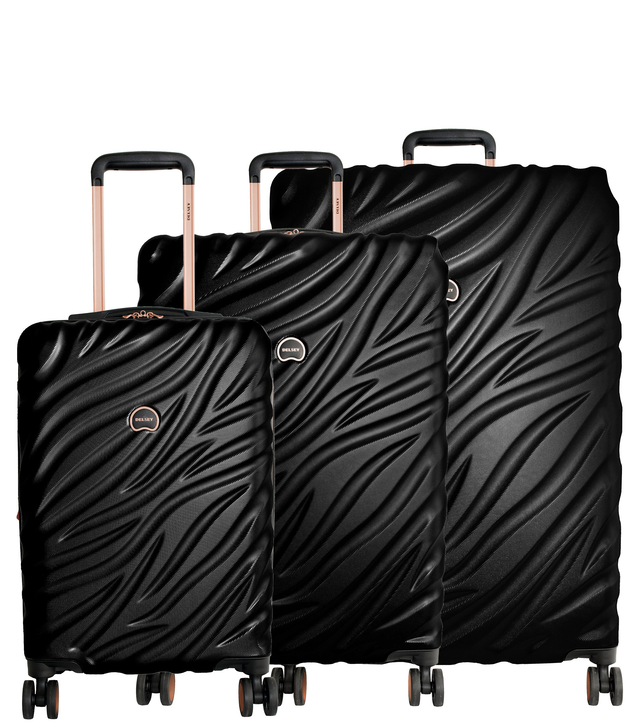 DELSEY Paris Alexis Lightweight Expandable Hardside 3 Piece Set (21"/25"/29") 4-Wheel Luggage Sets