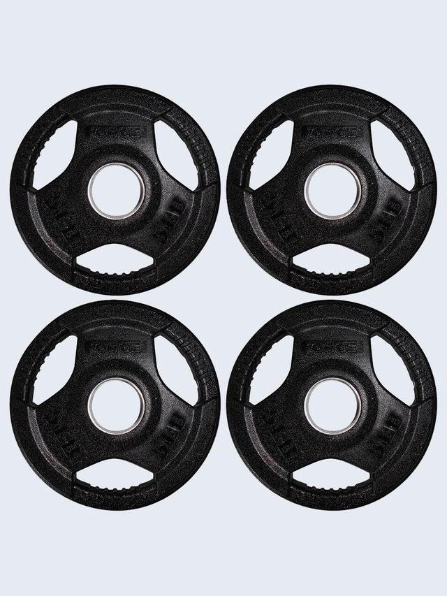 Force USA Rubber Coated Olympic Weight Plates - LB
