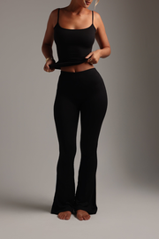 Pro-Technical Flared Leggings - Navy