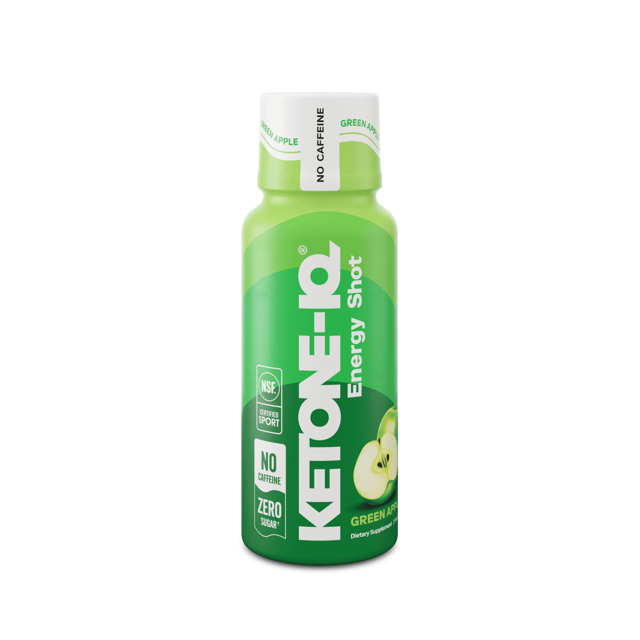 Ketone-IQ No Caffeine Shot Green Apple