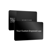 Custom Metal Card (Laser Engraved)