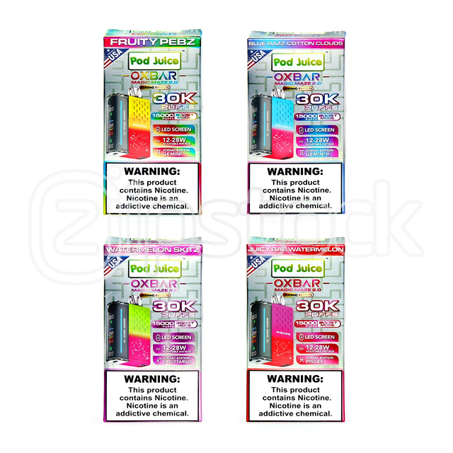 Pod Juice x OXBAR 30K Magic Maze 2.0 Vape