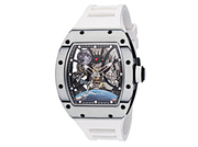 Invicta S1 Rally Interstellar White Bezel White Silicone Band Automatic Watch