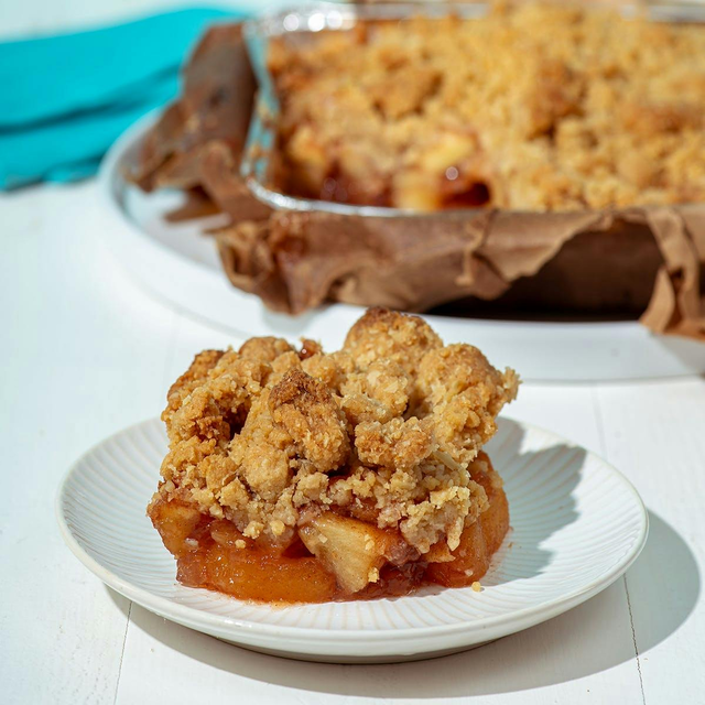 Apple Crisp Baked in a Paper Bag®