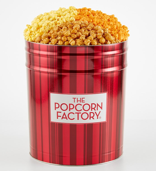 TPF Retro 3 Flavor Popcorn Tins