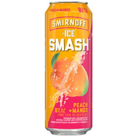 Smirnoff Ice Smash Peach Mango Can